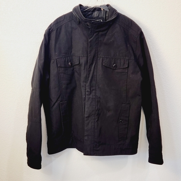 Men’s kenneth cole quilted bomber style short jacket size: L - Picture 2 of 14